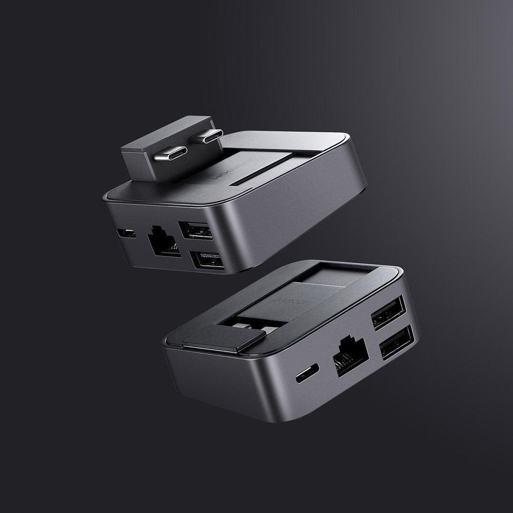 JOYROOM J Cube Multifunctional Docking Station 8 Ports & Stand - Grey