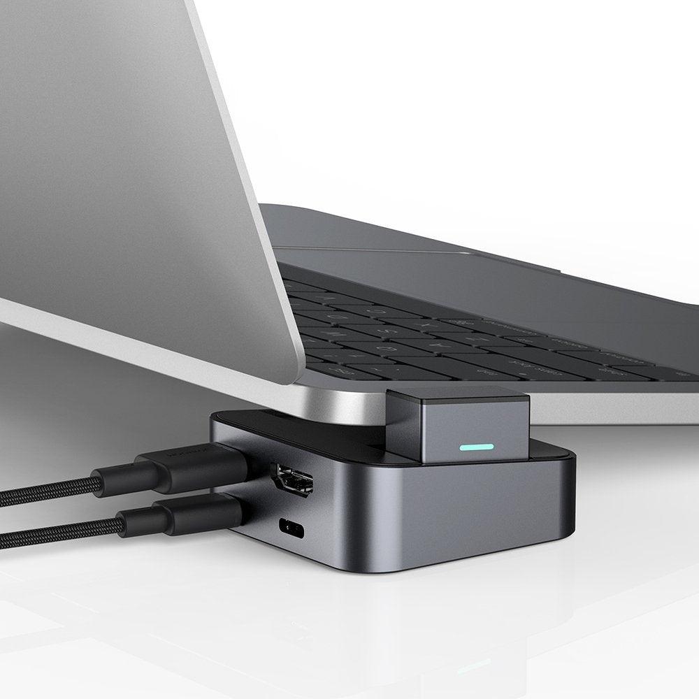 JOYROOM J Cube Multifunctional Docking Station 8 Ports & Stand - Grey