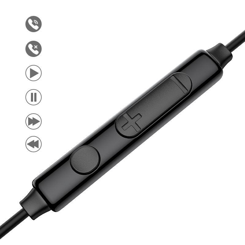 JOYROOM JR EC04 Type C Wired Earphones Surround Sound - Black