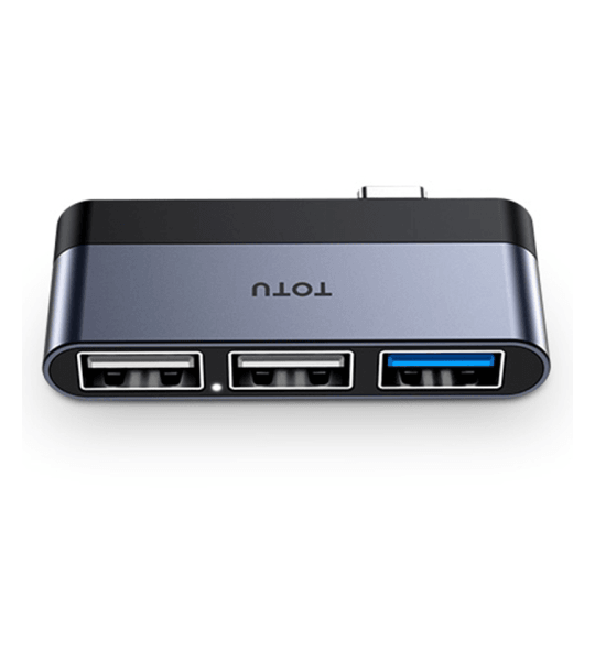 TOTU FGCR-011 Linglong Series 3 in 1 USB-C / Type-C to USB 3.0 + 2 USB 2.0 Docking Station