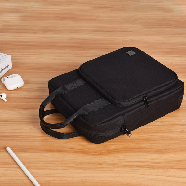 Wiwu Alpha Vertical Layer Bag for 11" Laptop - Black