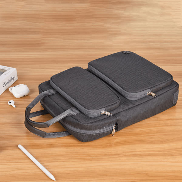 Wiwu alpha vertical layer bag for 14.2" laptop - grey