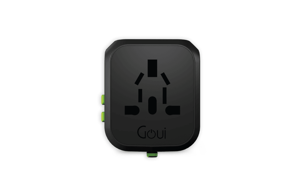 Goui Uniq PD Plus Universal Travel Adapter 30W - Black