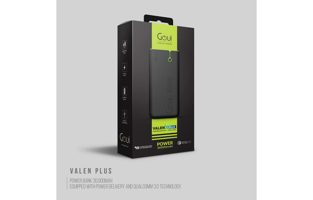 Goui Power bank VALEN PD Plus Ultra-Fast Charging Power Bank 30,000 mAh