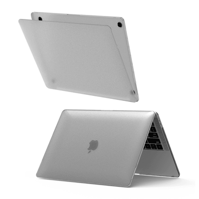 جراب Wiwu ishield فائق النحافة والصلبة لجهاز MacBook Air مقاس 13.6 بوصة 2022 - أسود