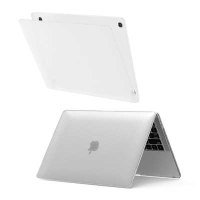 حافظة Wiwu ishield فائقة النحافة والصلبة لجهاز MacBook Air 13.3 - أبيض