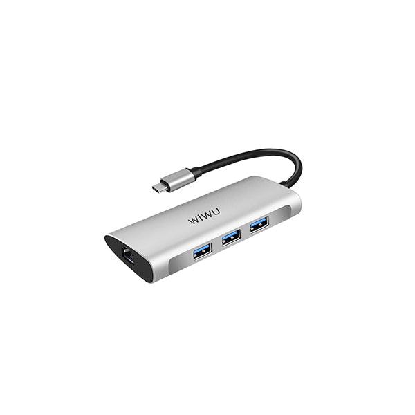 Wiwu a631str 6 in 1 usb-c hub for macbook