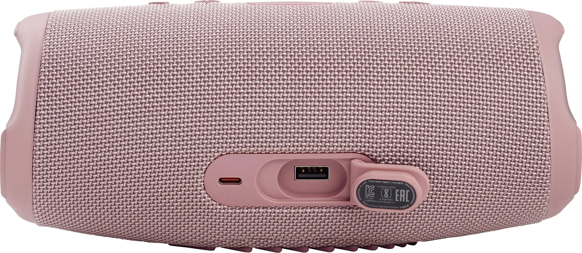 JBL CHARGE 5 Bluetooth speaker Outdoor, Water-proof, USB Pink