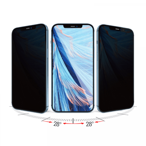 Wiwu iprivacy hd anti-peep tempered glass screen protector 2.5d for iphone xs max/11 pro max