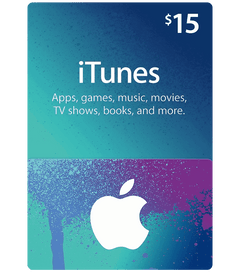 Itunes digital Gift Card 15$ USA