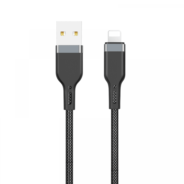 Wiwu pt01 platinum cable usb to lightning 1.2m - black