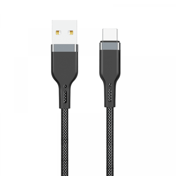 Wiwu pt02 platinum cable usb to type-c 1.2m - black