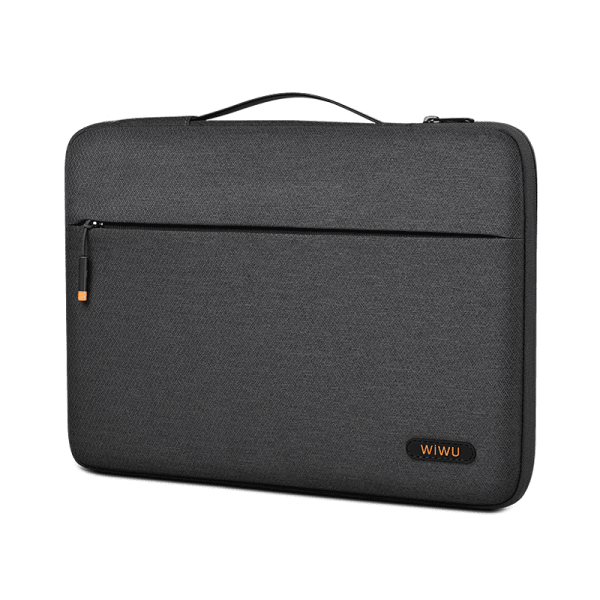 Wiwu Pilot Water Resistant High-Capacity Laptop Sleeve Case 13.3" 14'' 14.2" - Black