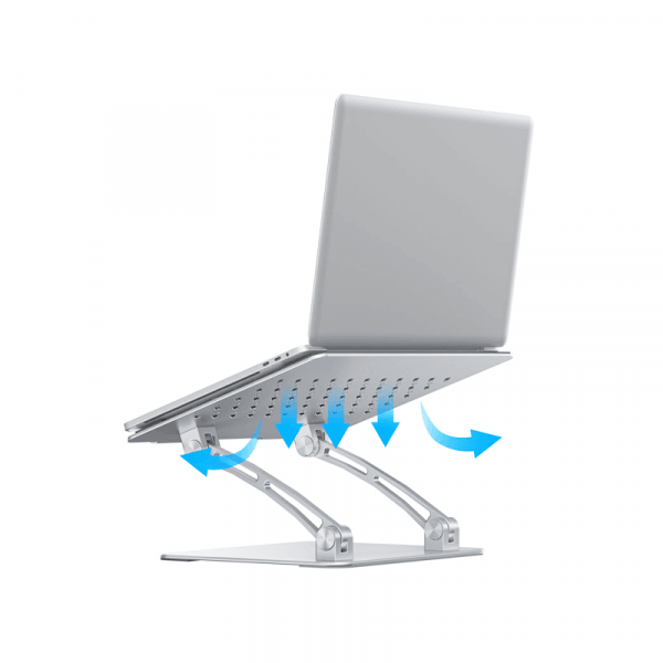 Wiwu S700 Ergonomic Adjustable Laptop Stand - Silver