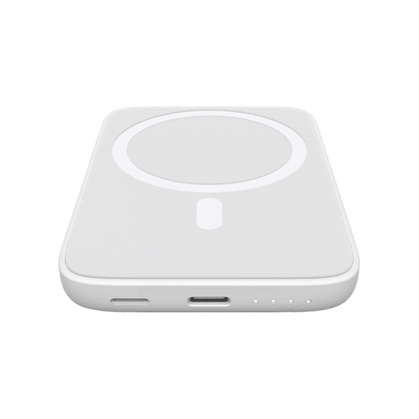 Wiwu Snap Cube Magnetic Wireless Charging 5000mAh Power Bank - White