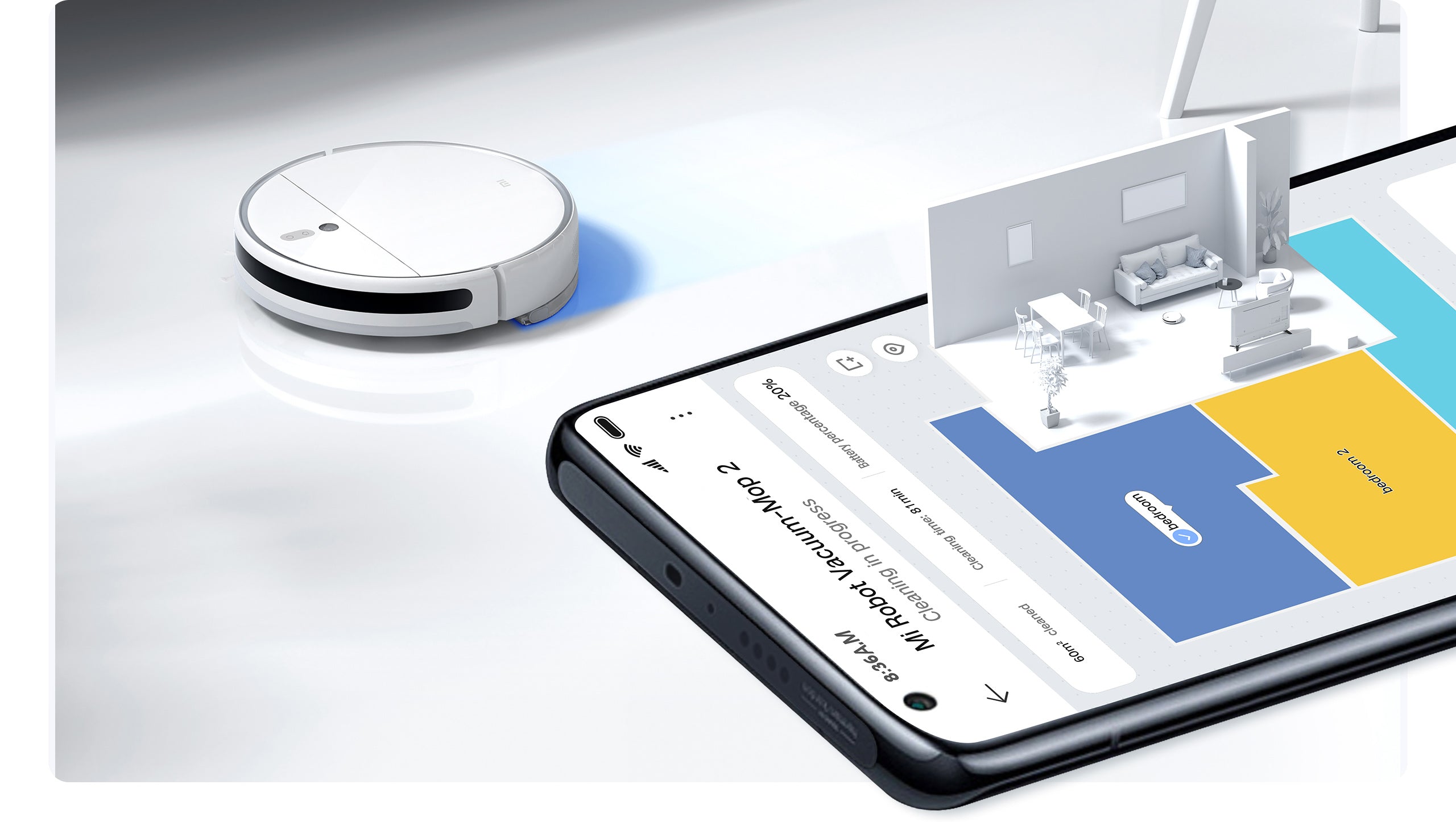 Mi Robot Vacuum-Mop 2 - JoCell جوسيل