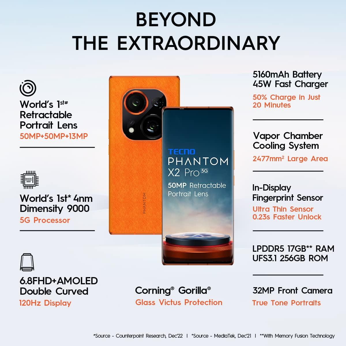 TECNO Phantom X2 Pro 5G - Orange