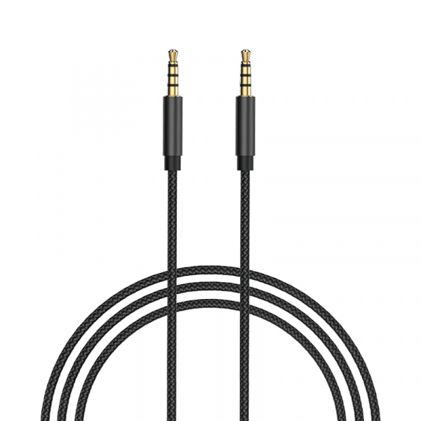 Wiwu 3.5mm stereo aux cable 1m - black