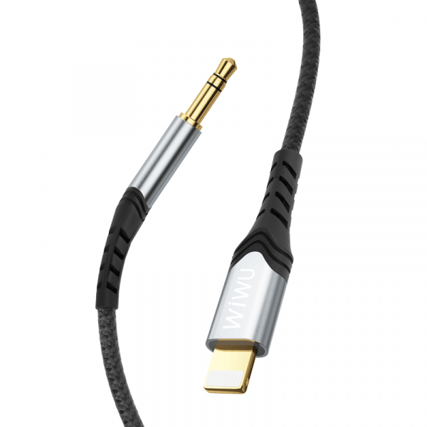 Wiwu Audio Stereo Cable to Lightning 3.5mm - Black