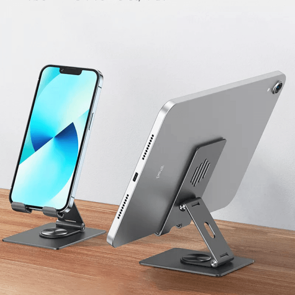 Wiwu Desktop Rotation Stand For Mobile Phone And Tablet - Grey